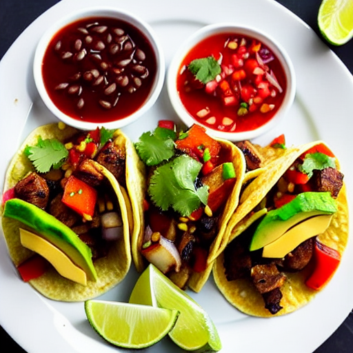 Tacos de Verduras Asadas