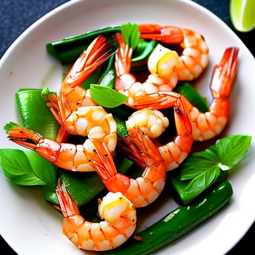Ginger Garlic Shrimp