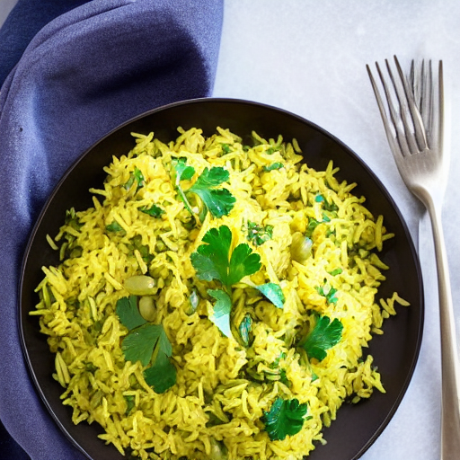 Cilantro Lemon Rice