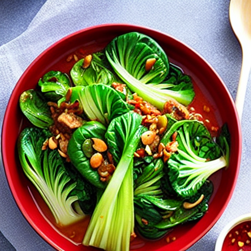 Chili Garlic Bok Choy