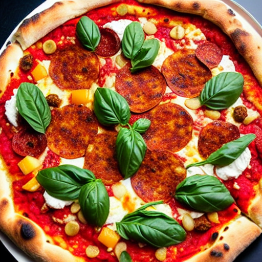 Pizza aux Épices