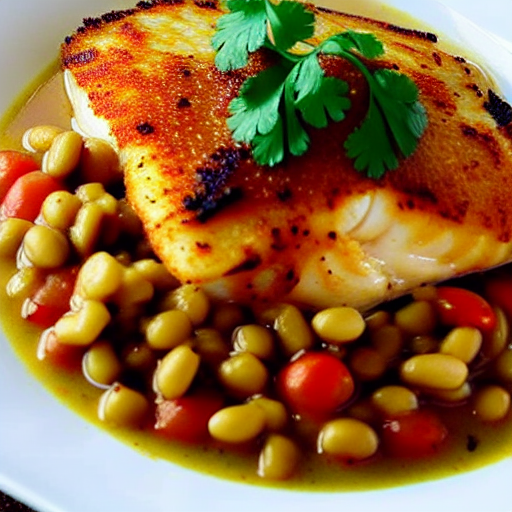 Baião de Dois com Peixe