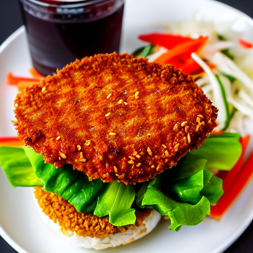 Seitan Katsu Burger