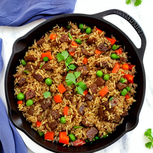 Venison Rice Skillet