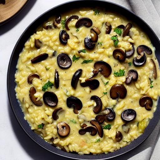 Risoto de Cogumelos