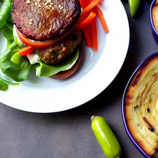 Burgers con Melanzane