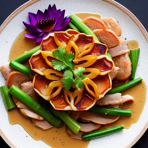 Baked Lotus Root with Pork