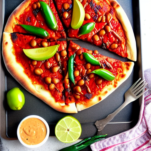 Vegan BBQ Pizza