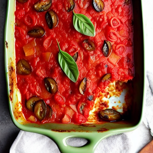 Eggplant and Tomato Casserole