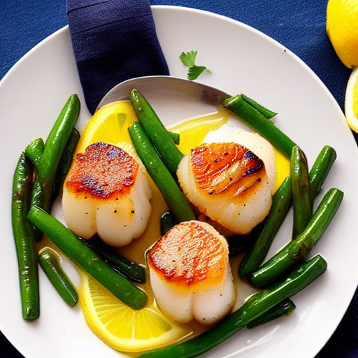Lemon Butter Scallops