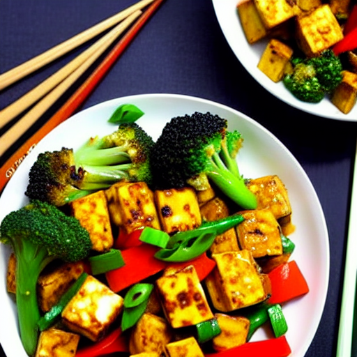 Kadai Tofu Stir Fry