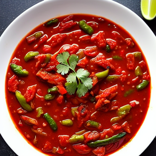 Chiles en Salsa