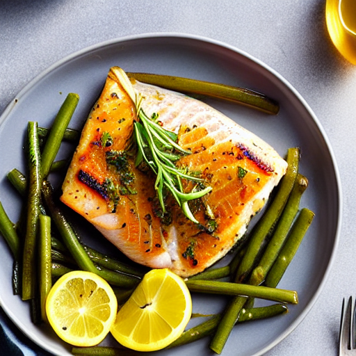 Baked Fish with Herbs