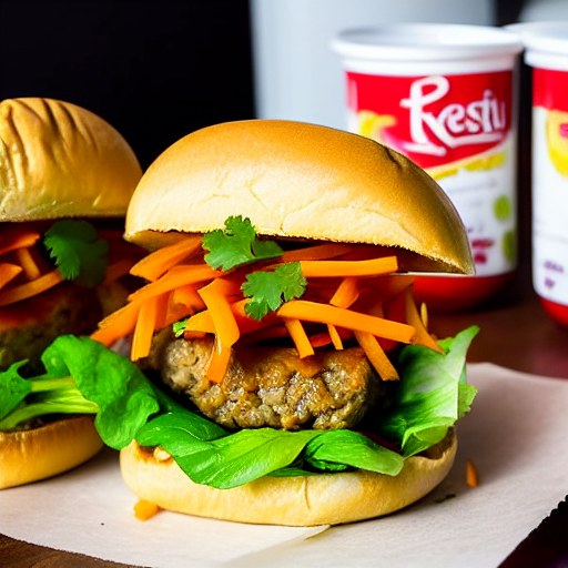 Bánh Mì Chay Burger