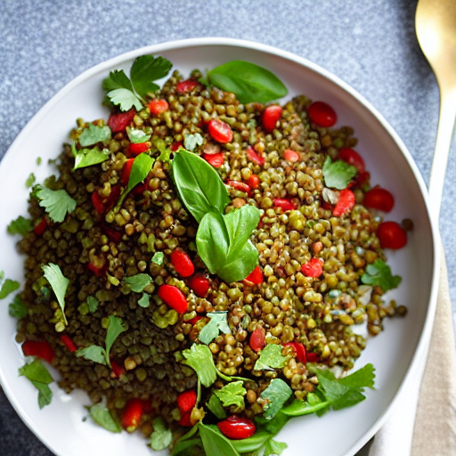 Herbed Lentil Salad