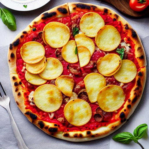 Pizza con Patate