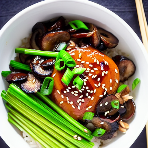 Shiitake Donburi