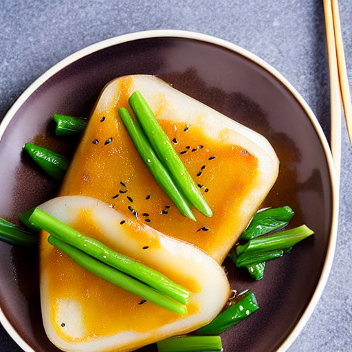 Baked Daikon