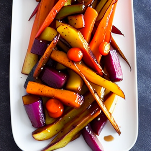 Maple Glazed Root Vegetables