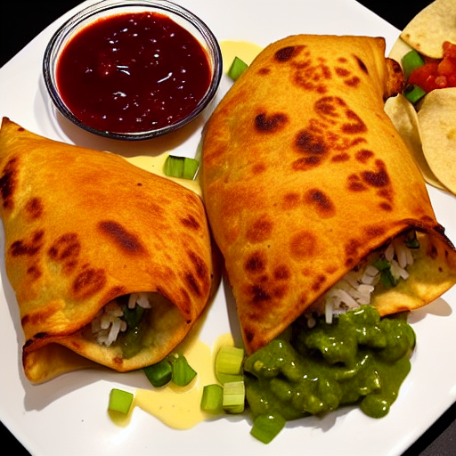 Chimichangas de Pollo