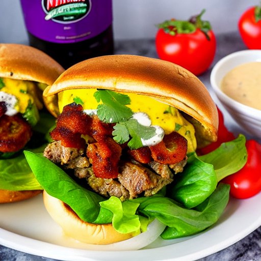 Keto Shawarma Burger