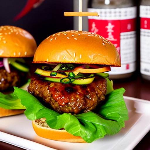 Szechuan Spicy Burger