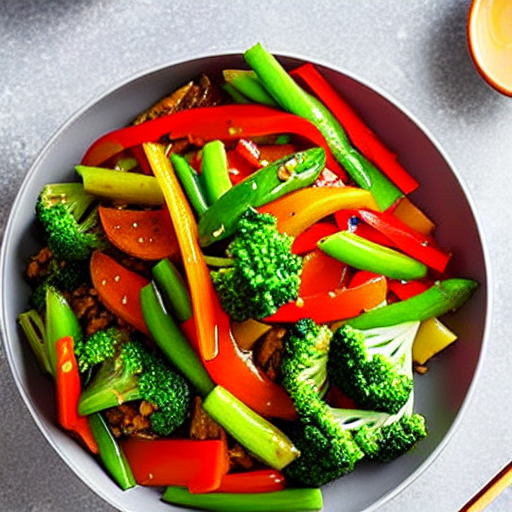 Korean Vegetable Stir-fry