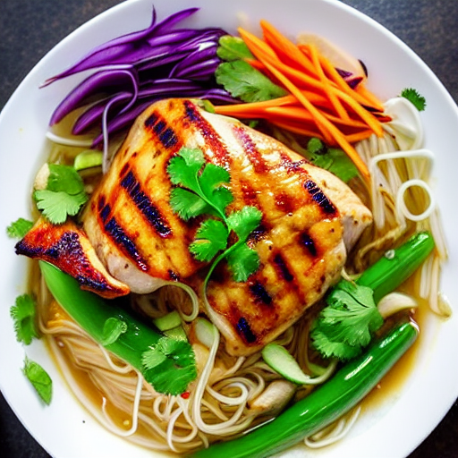 Bún Gà Nướng