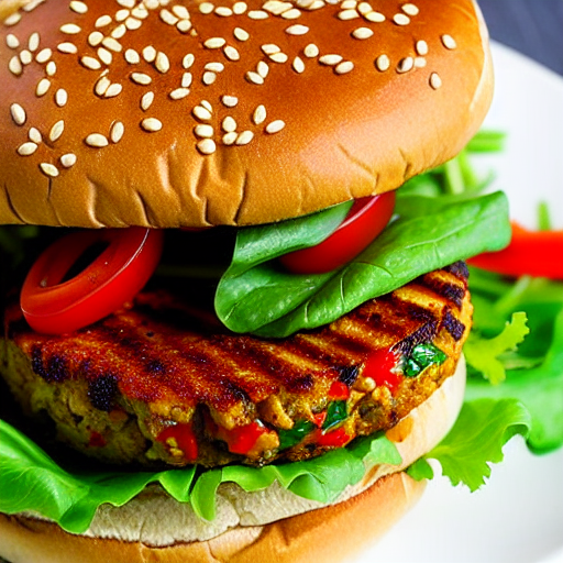 Spicy Tofu Burger