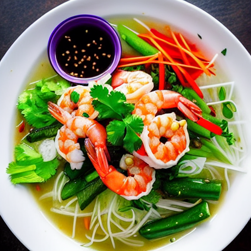 Gỏi Tôm Thịt Bò