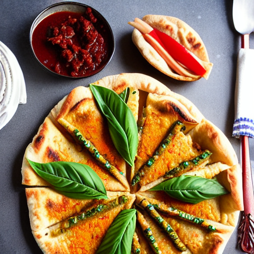 Vegan Sucuklu Pide