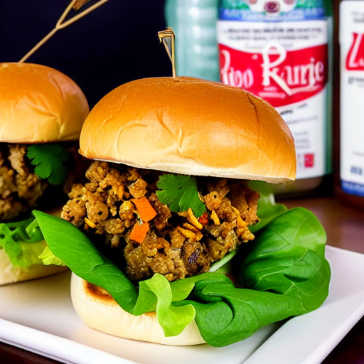 Larb Gai Burger