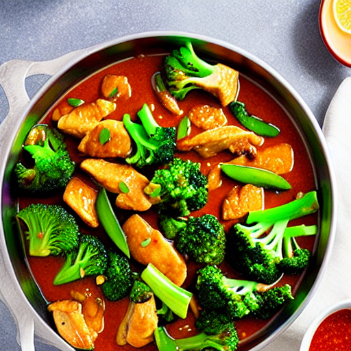 Spicy Chicken and Broccoli
