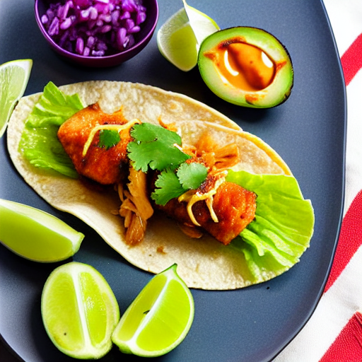 Tacos de Pescado al Jengibre