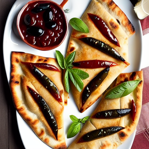 Zeytin Ezmeli Pide