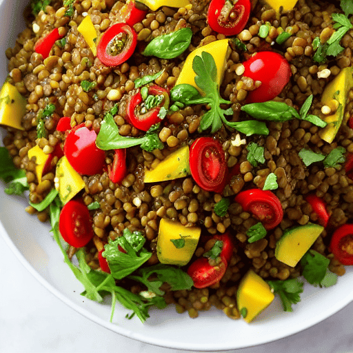 Mediterranean Lentil Salad