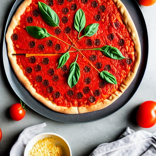 Vegan Pepperoni Pizza