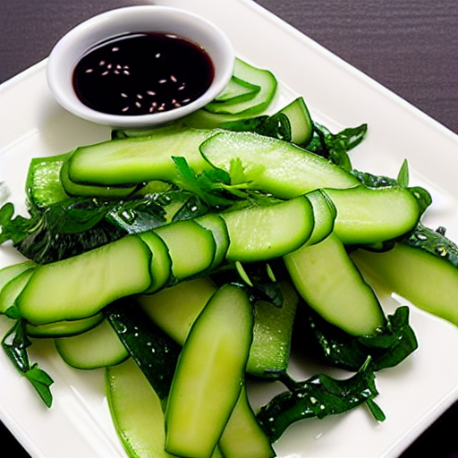 Cucumber and Seaweed Salad