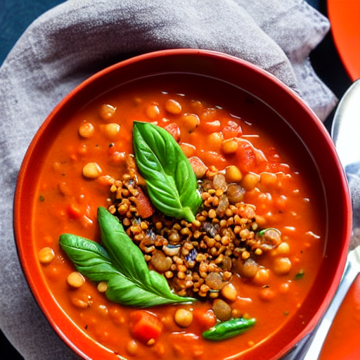 Tomato and Lentil Soup