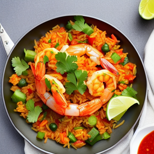 Arroz con Gambas
