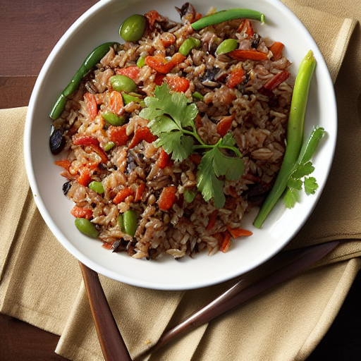 Miwok Acorn Rice Dish