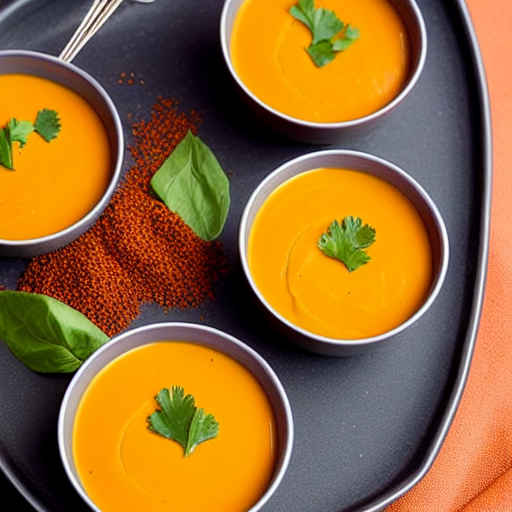 Savory Pumpkin Soup Shots