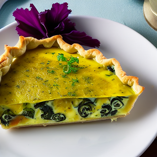 Quiche aux Algues