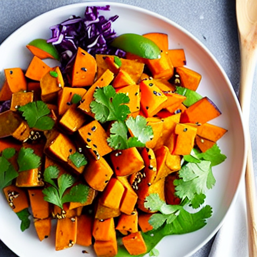 Korean Sweet Potato Salad