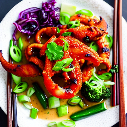 Korean Spicy Squid
