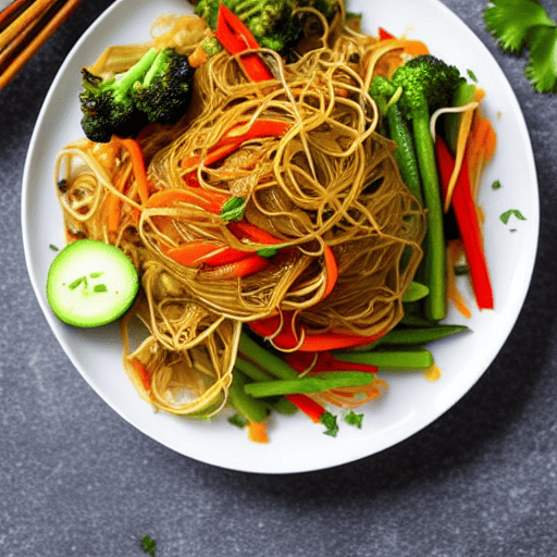 Crispy Noodles with Vegetables