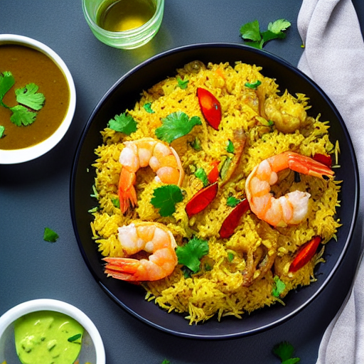Keto Prawn Pulao