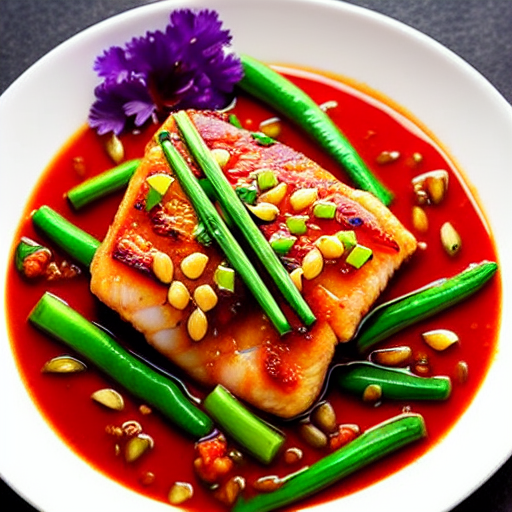 Fish Fillet in Chili Sauce