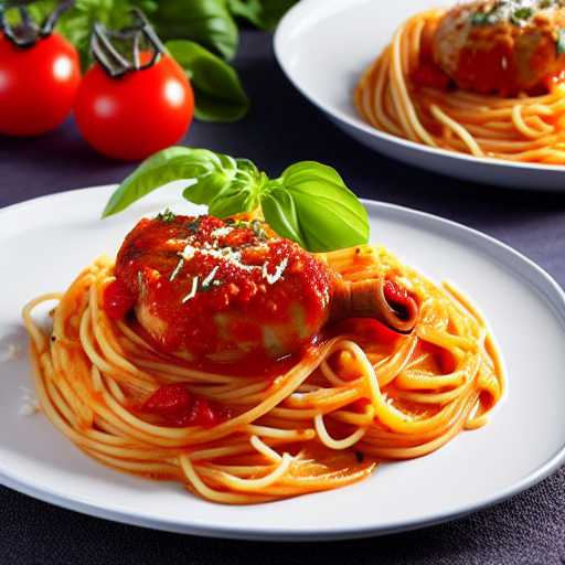 Spaghetti con Polpo