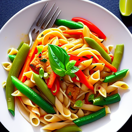 Thai Vegetable Pasta
